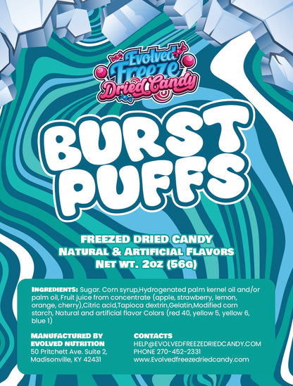 Freeze-Dried Burst Puffs